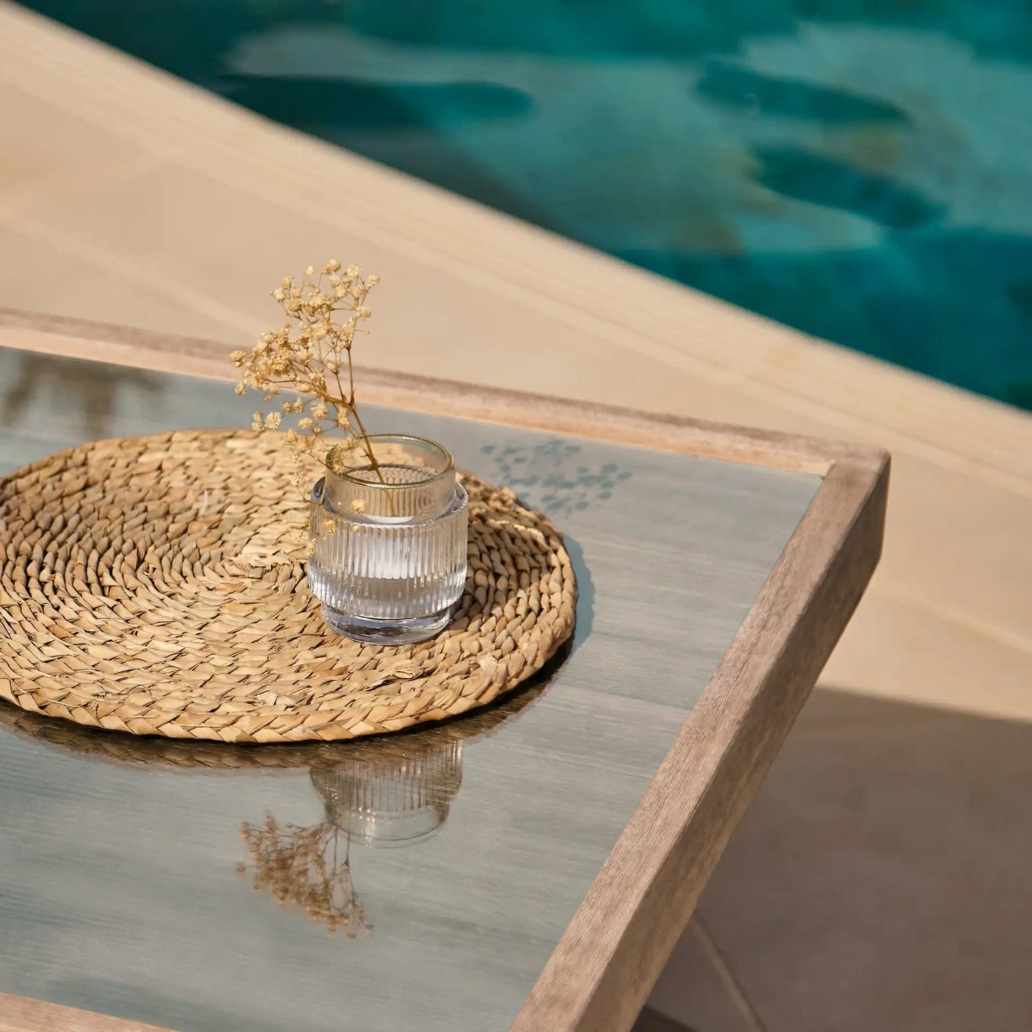 Akira Glass Garden Coffee Table - Laura James 