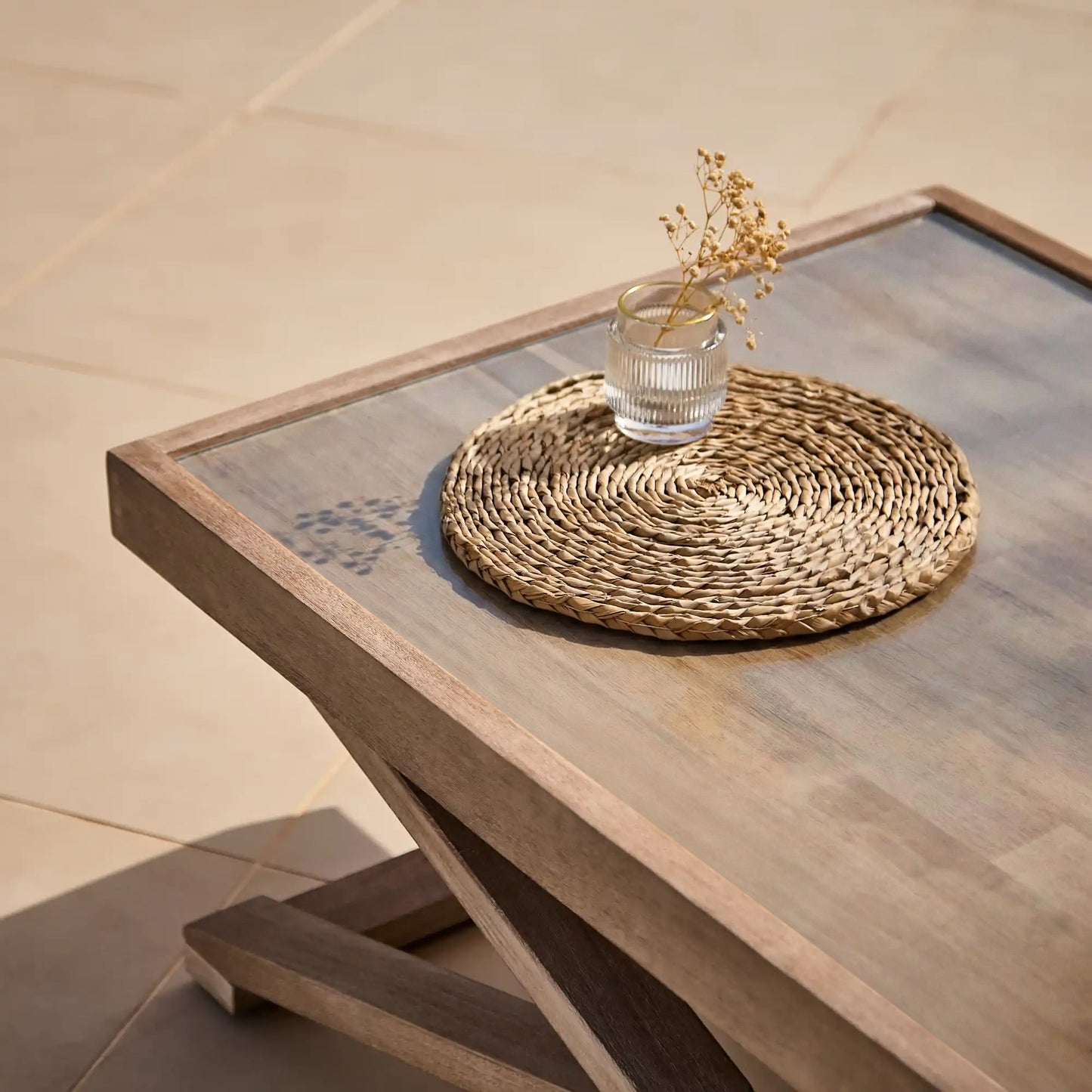 Akira Glass Garden Coffee Table - Laura James