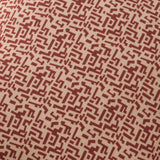 Aldeburgh 45x45cm Cushion Cover - Russet Red Abstract - Laura James 