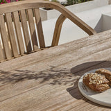 Amelia Wooden Rectangular Dining Table Set with 2 x Shiro 130cm Bench with 2 x Shiro Dining Chairs