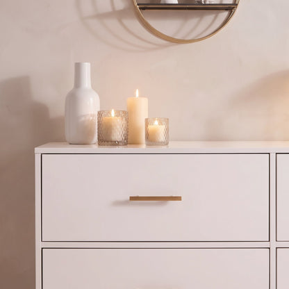 Marie 6 Drawer Chest of Drawers - White