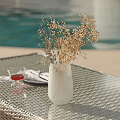 Aria Corner Rattan Sofa Set with Rising Table - Laura James 