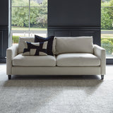 Outlet - Atcham Black/Natural Pebble Wool with Cotton Rug - 120 x 170cm