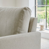 Ava Corner Sofa - Sand with Pale Oak Legs - Laura James
