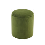 Abigail Storage Pouffe/Footstool - Fern Green - Laura James