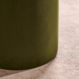 Abigail Storage Pouffe/Footstool - Fern Green - Laura James