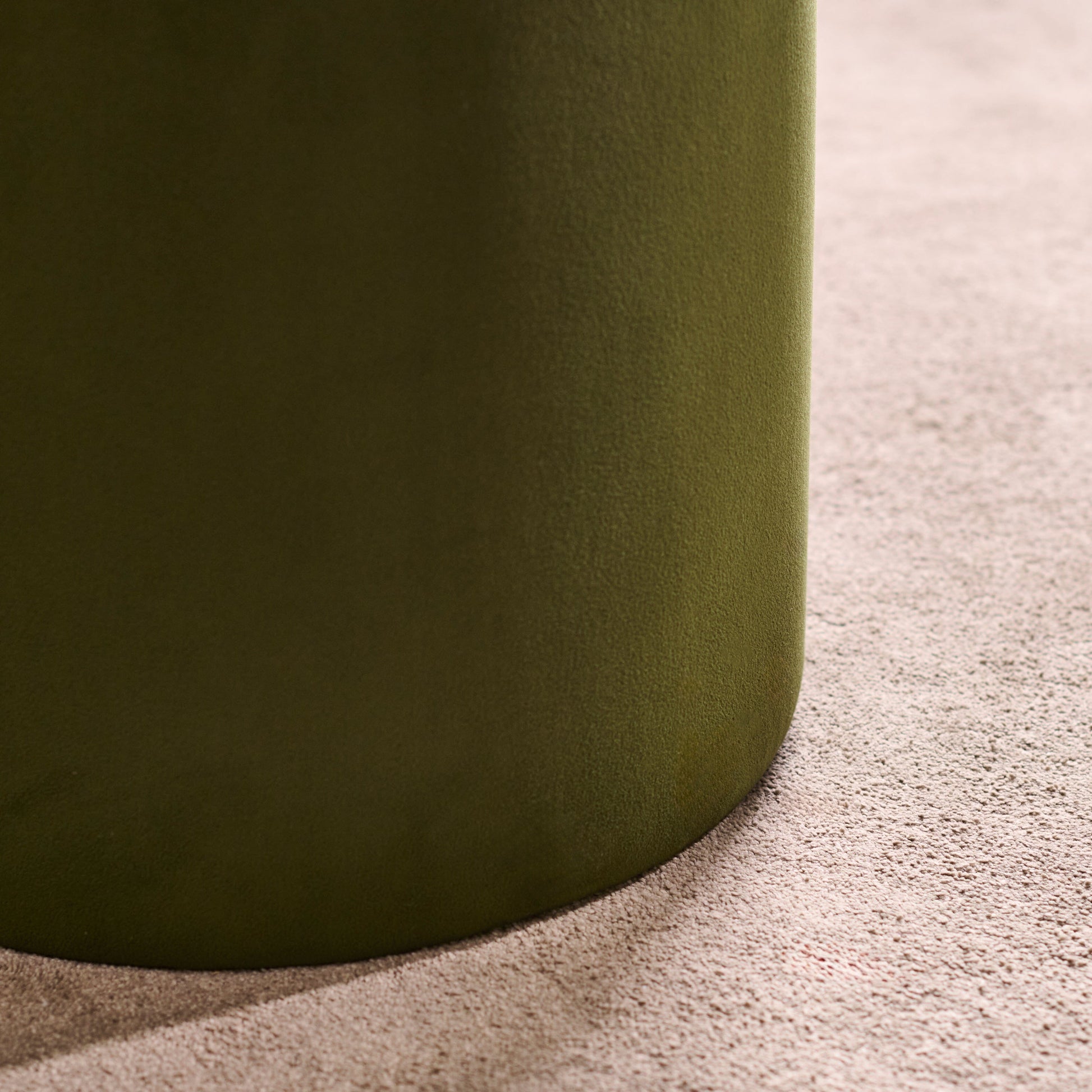 Abigail Storage Pouffe/Footstool - Fern Green - Laura James
