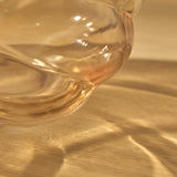 Adria 13cm Glass Vase - Champagne - Laura James