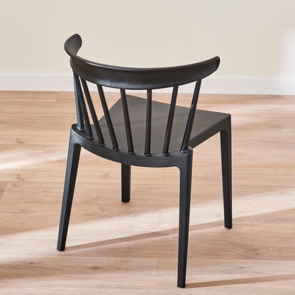 Agatha Black Dining Chairs - Set of 2
- Laura James 