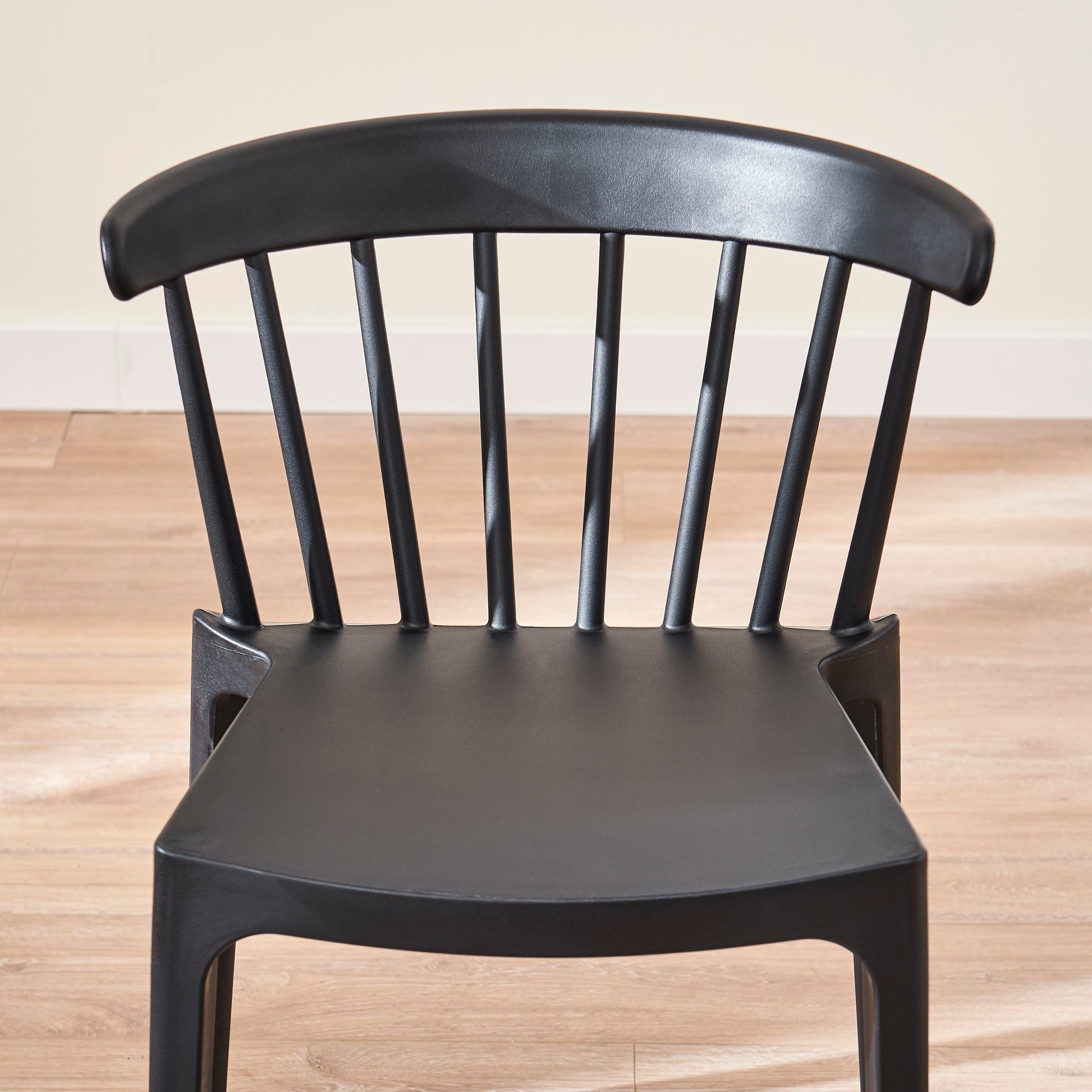 Agatha Dining Chairs - Set of 4 - Black - Laura James 