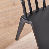 Agatha Dining Chairs - Set of 4 - Black - Laura James 