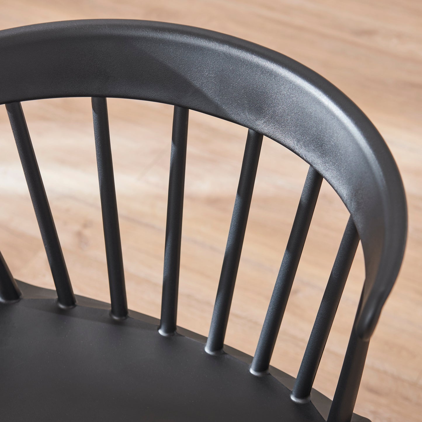 Agatha Dining Chairs - Set of 4 - Black - Laura James 