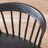 Agatha Dining Chairs - Set of 4 - Black - Laura James 