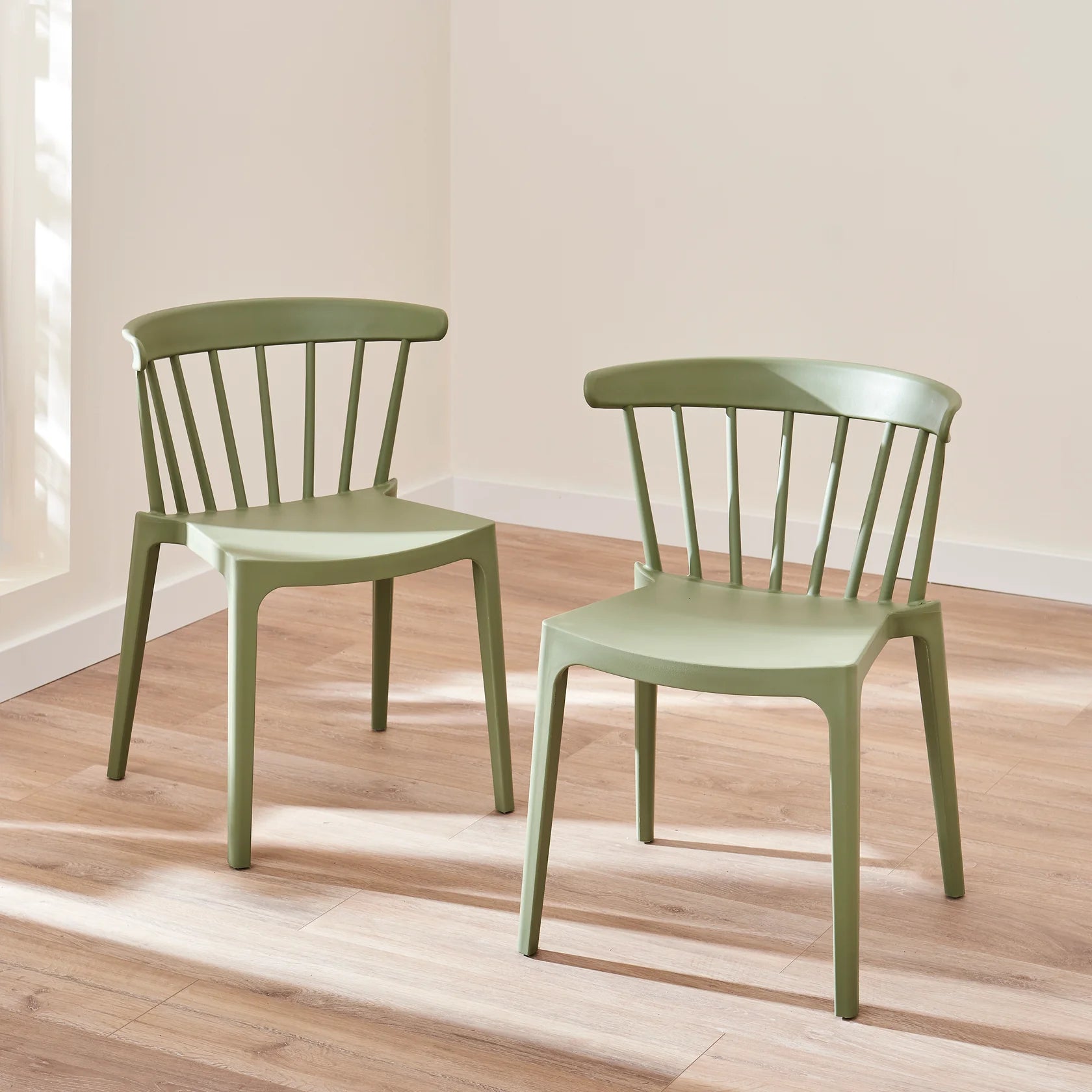 Agatha Green Dining Chairs - Set of 2
- Laura James 