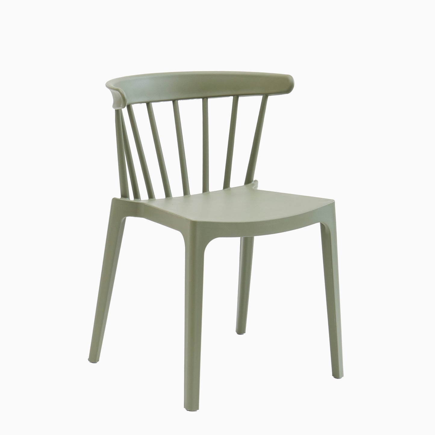 Agatha Dining Chairs - Set of 4 - Olive Green - Laura James