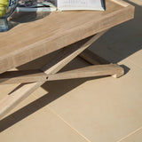 Akira 5 Seater Wooden Garden Set with Coffee Table - Laura James