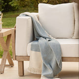 Akira 5 Seater Wooden Garden Sofa Set with 2 Akira Side Tables - Laura James