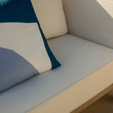 Akira 5 Seater Wooden Garden Sofa Set with Coffee and 2 Akira Side Tables - Laura James