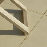 Akira Brushed Light Acacia Side Table - Laura James