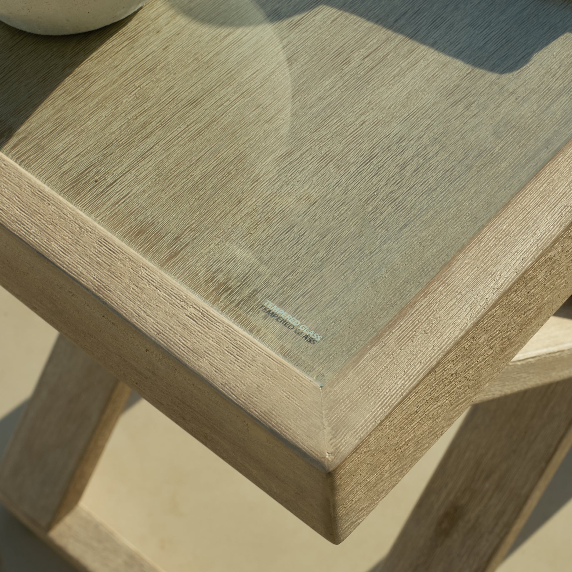 Akira Glass Garden Side Table - Laura James