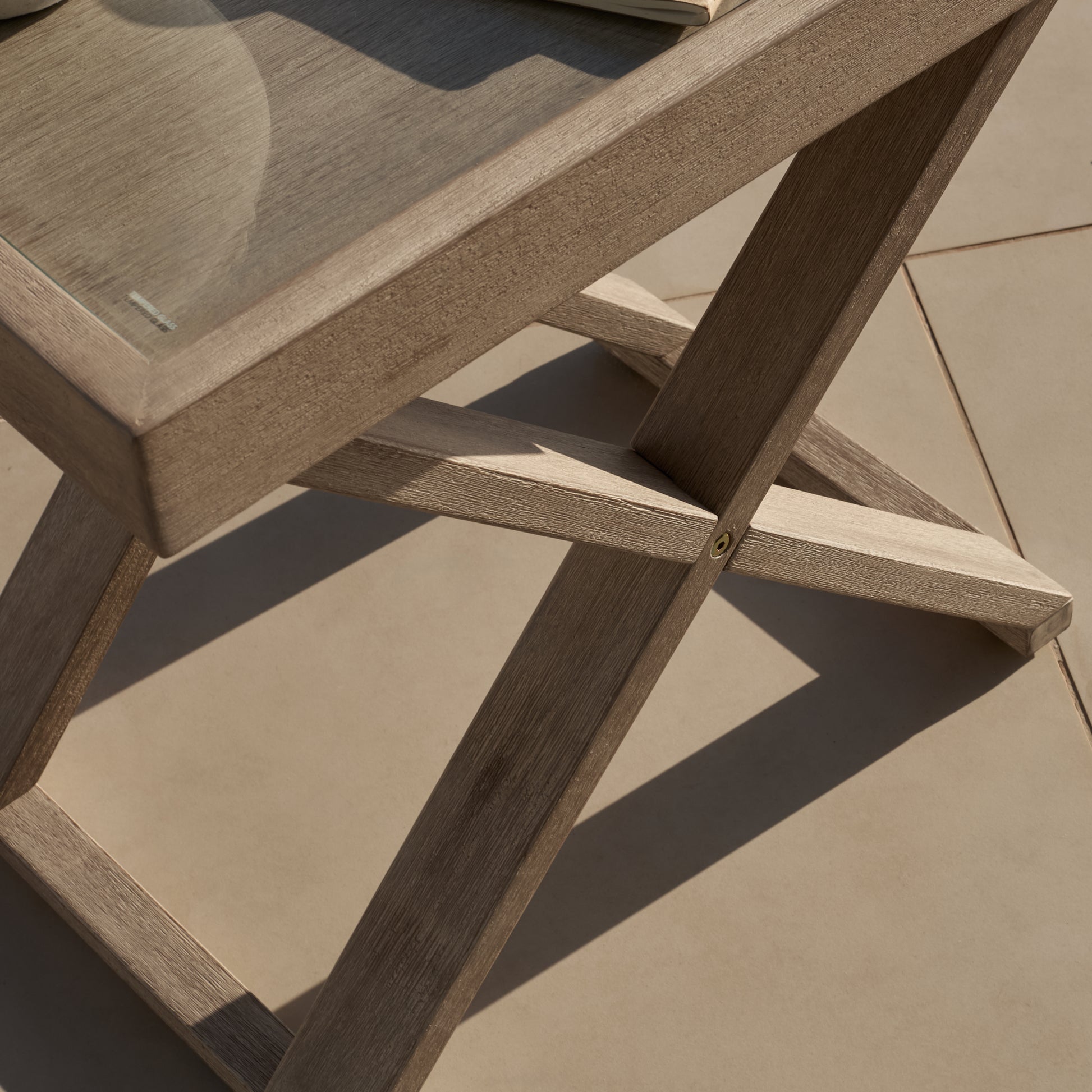 Akira Glass Garden Side Table - Laura James