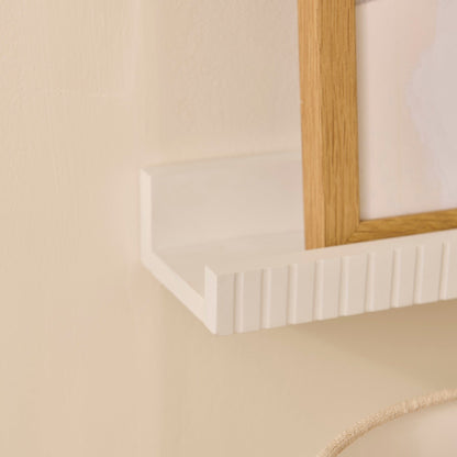Alba 100cm Picture Ledge - White - Laura James