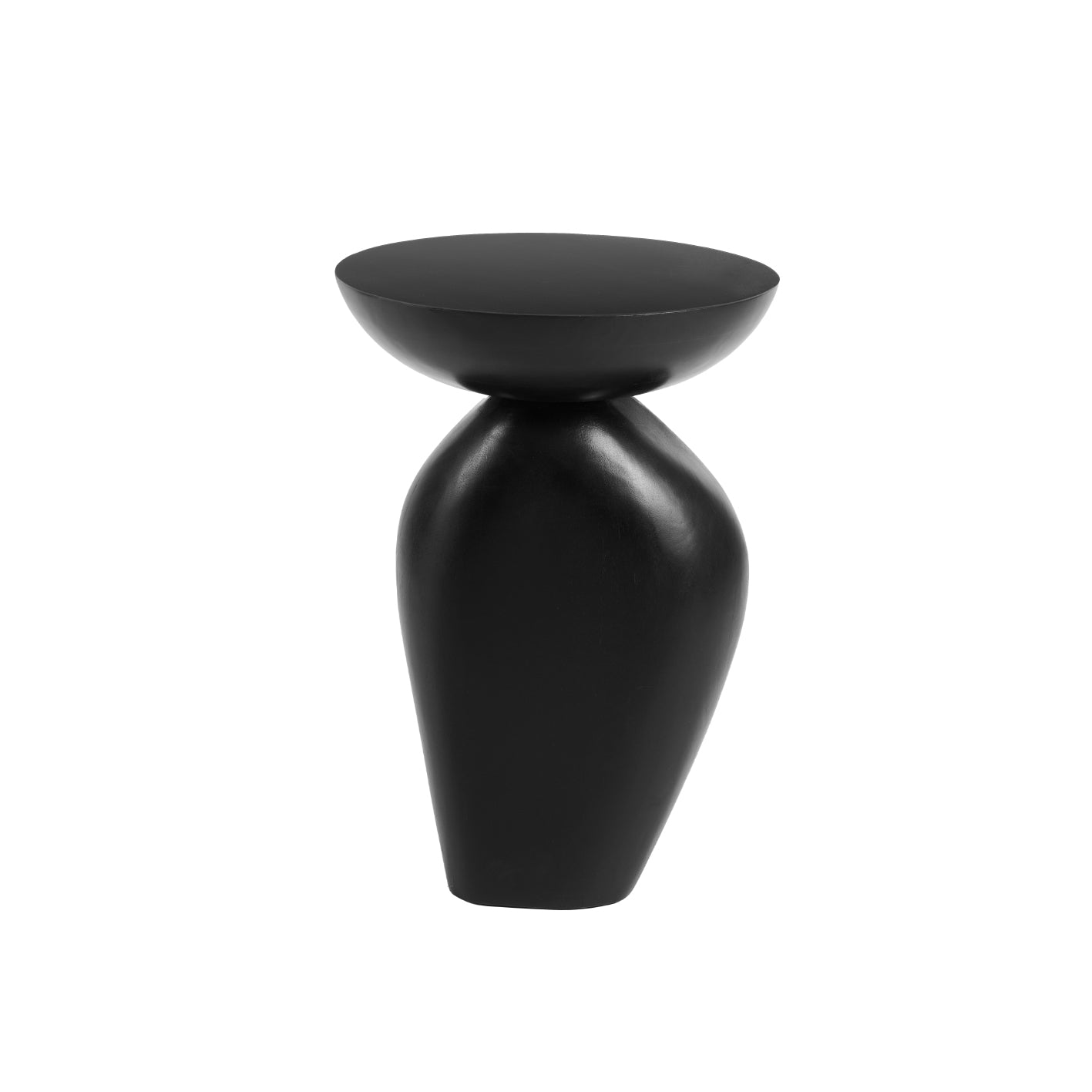 Alder 35cm Coffee Brown Mango Wood Side Table - Laura James 