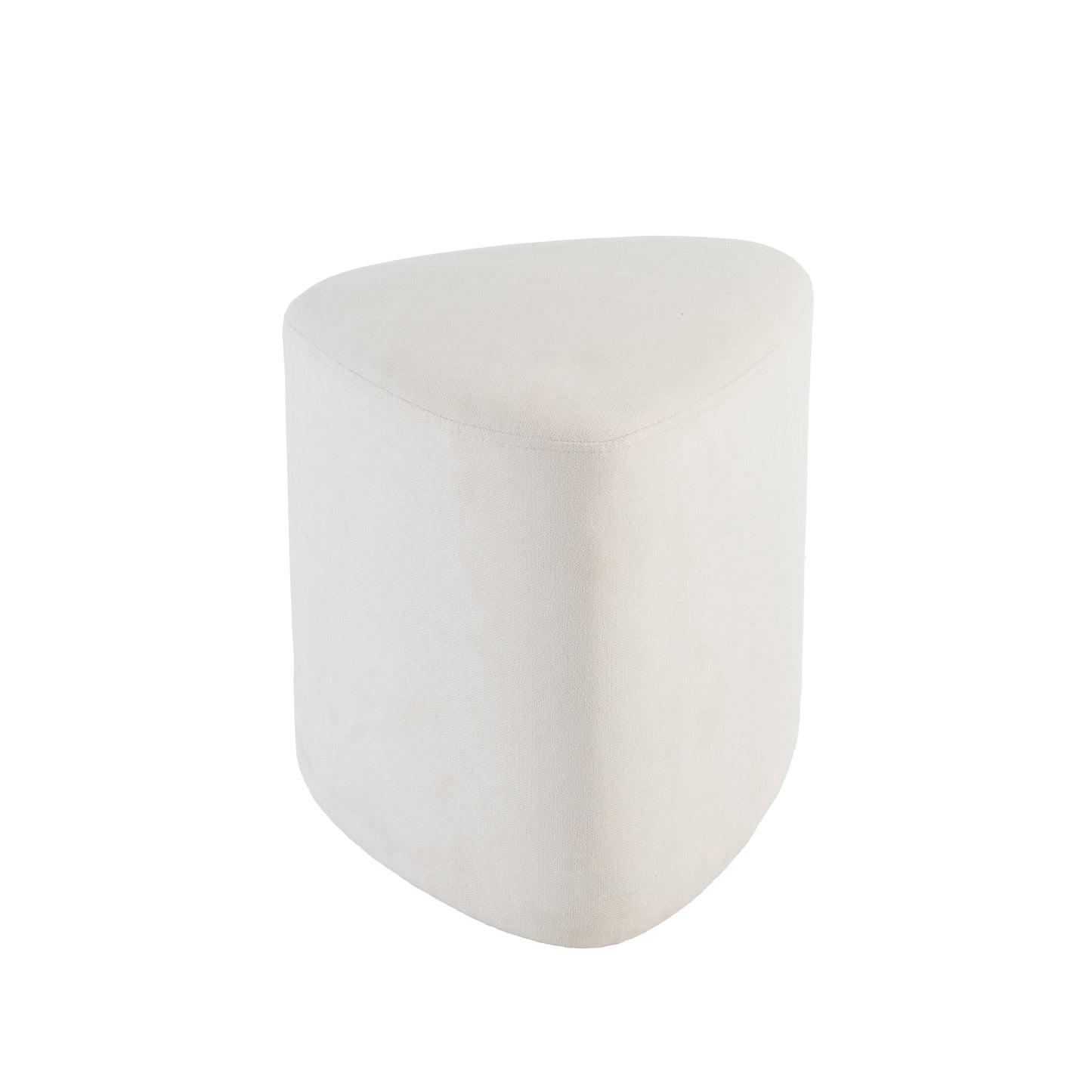 Alder Footstool - Ivory - Laura James