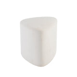 Alder Footstool - Ivory - Laura James