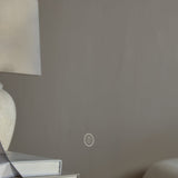 Alder 86x52cm Glass LED Pebble Mirror - Frameless
