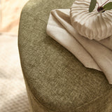 Alder Footstool - Moss Green - Laura James