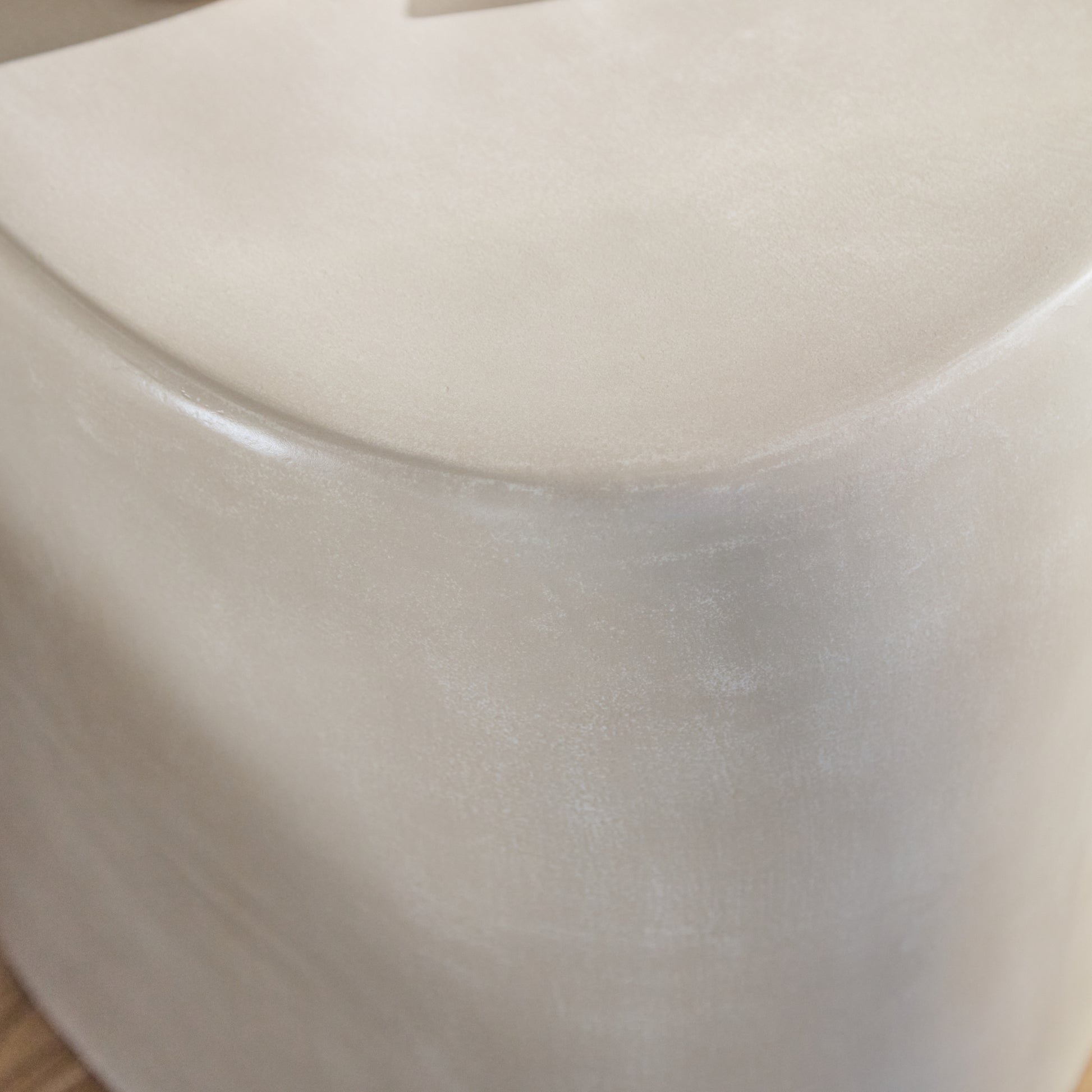 Alder Concrete Coffee Table - Sand - Laura James