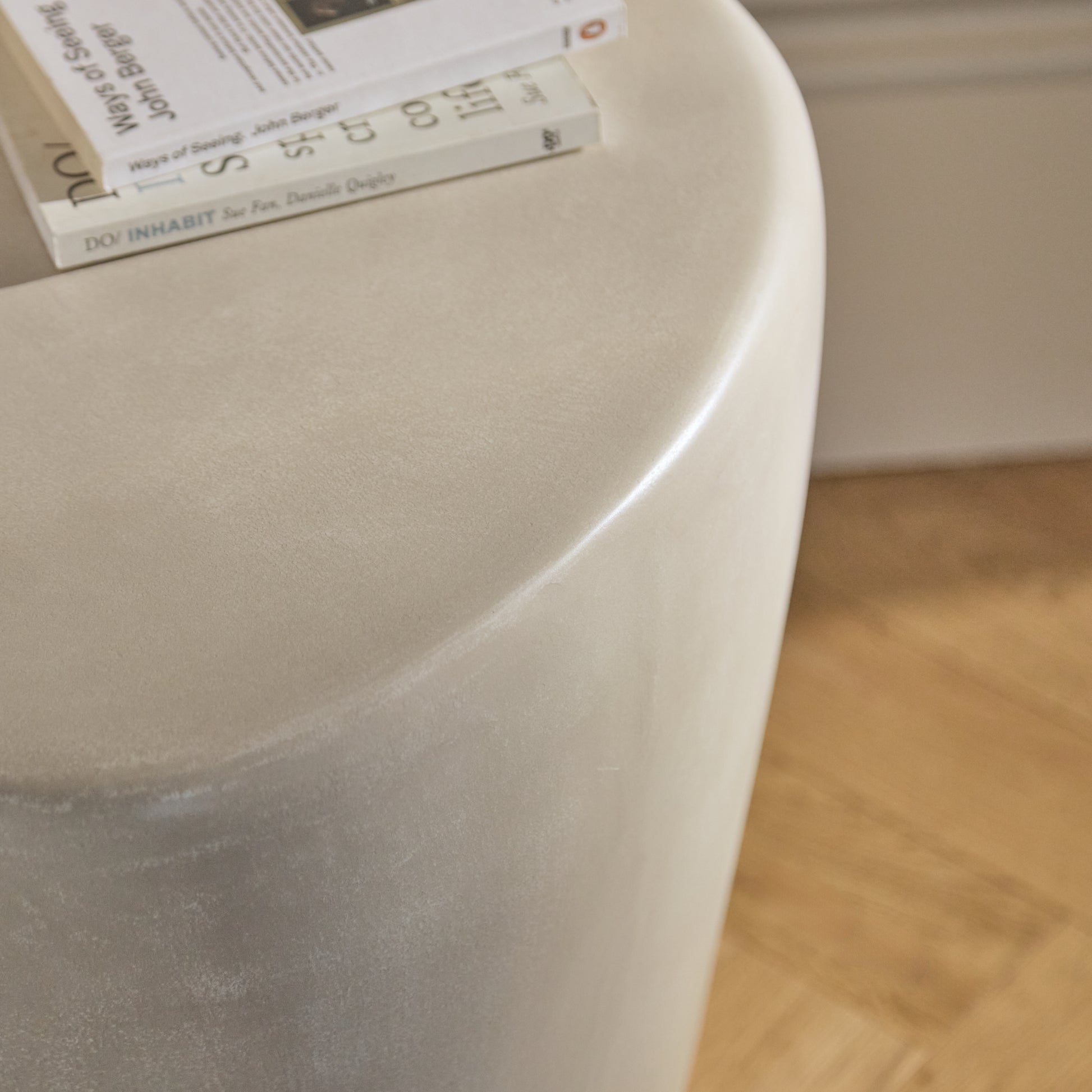 Alder Concrete Coffee Table - Sand - Laura James