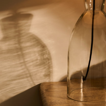 Aldsworth 35cm Table Lamp with Coningsby 40cm Cotton Lamp Shade - Snow White - Laura James