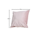 Alford 45x45cm Velvet Cushion Cover - Rose Pink