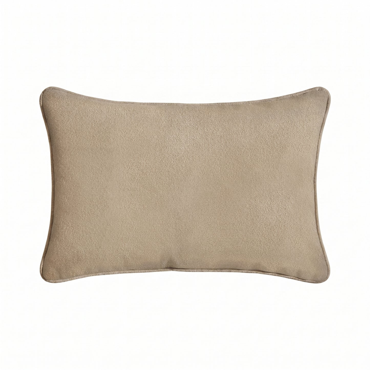 Alford 35x55cm Piped Edge Scatter Cushion Cover - Soft Beige - Laura James 