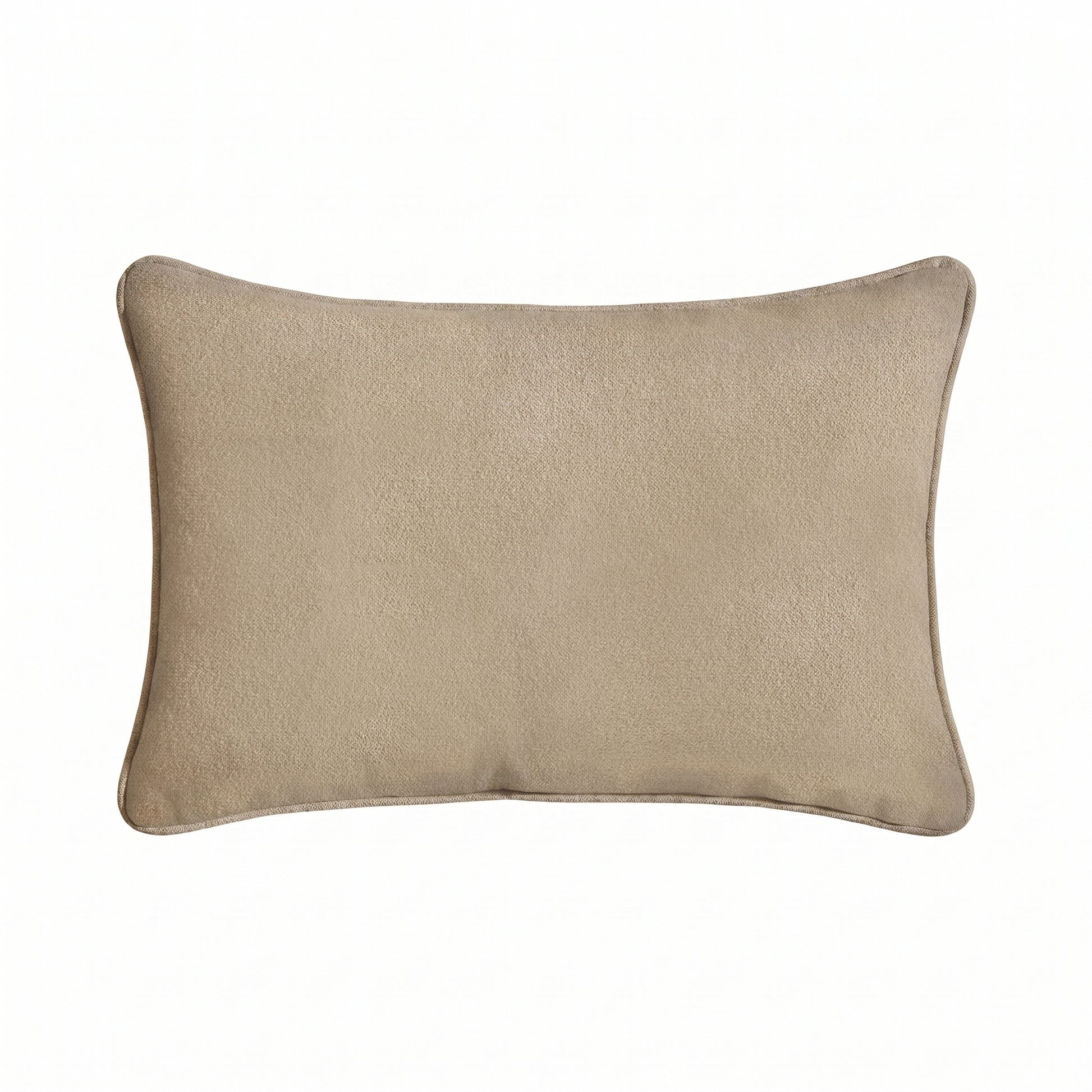 Alford 35x55cm Piped Edge Scatter Cushion Cover - Soft Beige - Laura James 