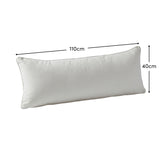 Alford 40x110cm Piped Edge Scatter Cushion Cover - Ivory - Laura James
