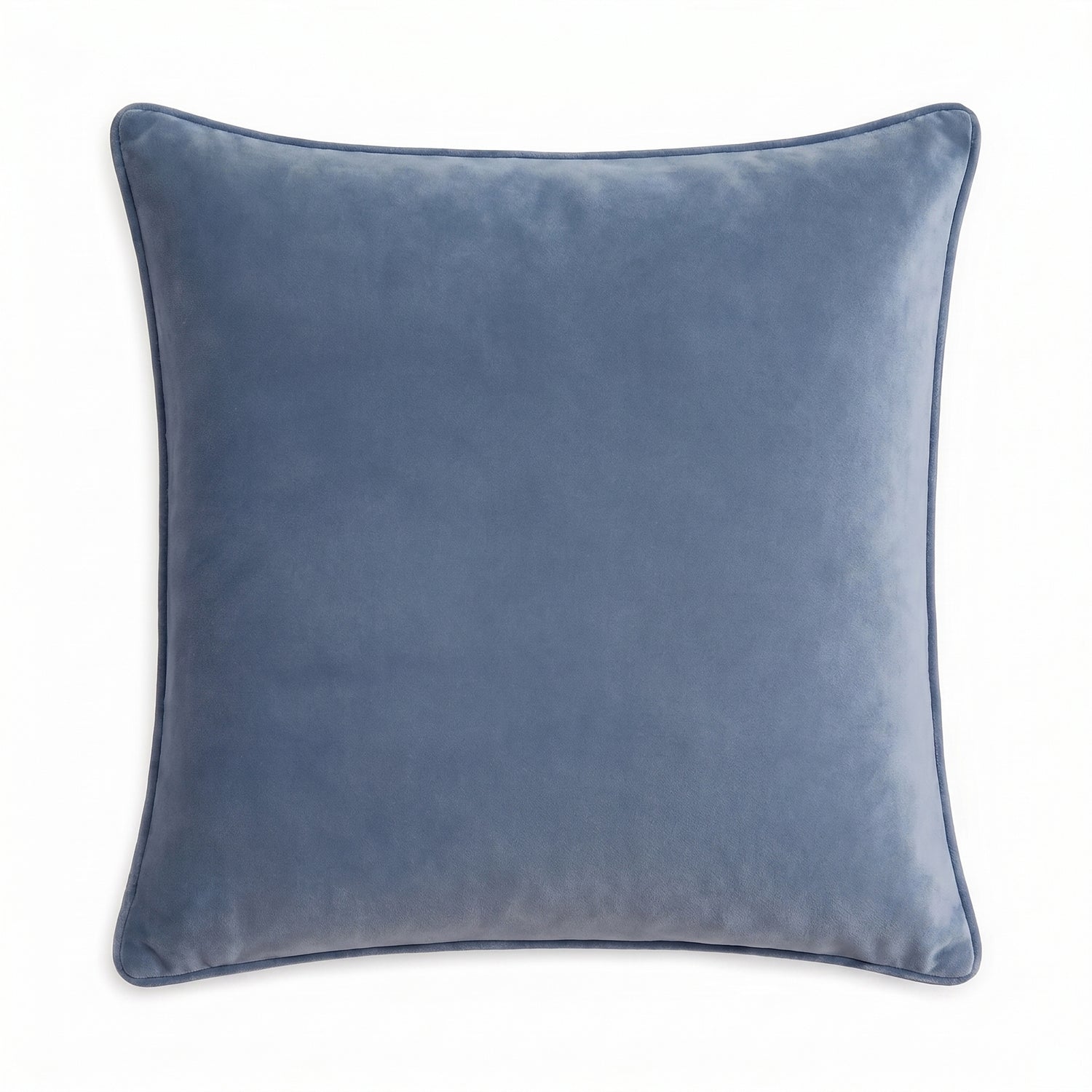 Alford 45x45cm Velvet Cushion Cover - Cornflower Blue - Laura James 