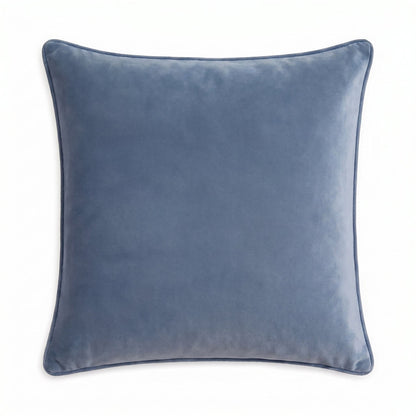 Alford 45x45cm Velvet Cushion Cover - Cornflower Blue - Laura James 