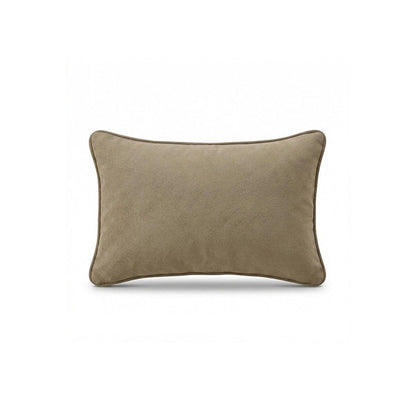 Alford 35x55cm Velvet Piped Edge Scatter Cushion Cover - Driftwood - Laura James