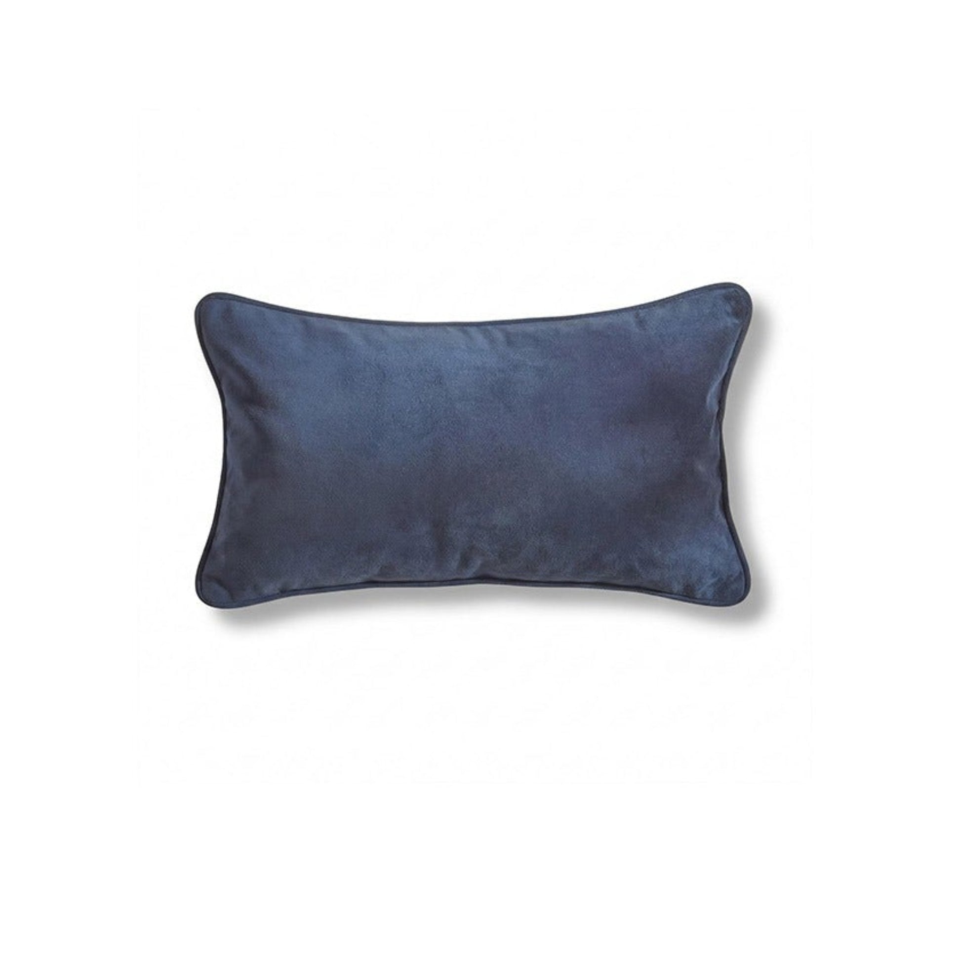 Alford 35x55cm Velvet Piped Edge Scatter Cushion Cover - Ink Blue - Laura James