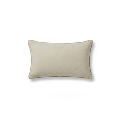 Alford 35x55cm Piped Edge Scatter Cushion Cover - Ivory - Laura James