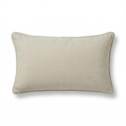 Alford 35x55cm Piped Edge Scatter Cushion Cover - Ivory - Laura James