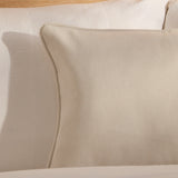Alford 35x55cm Piped Edge Scatter Cushion Cover - Ivory - Laura James