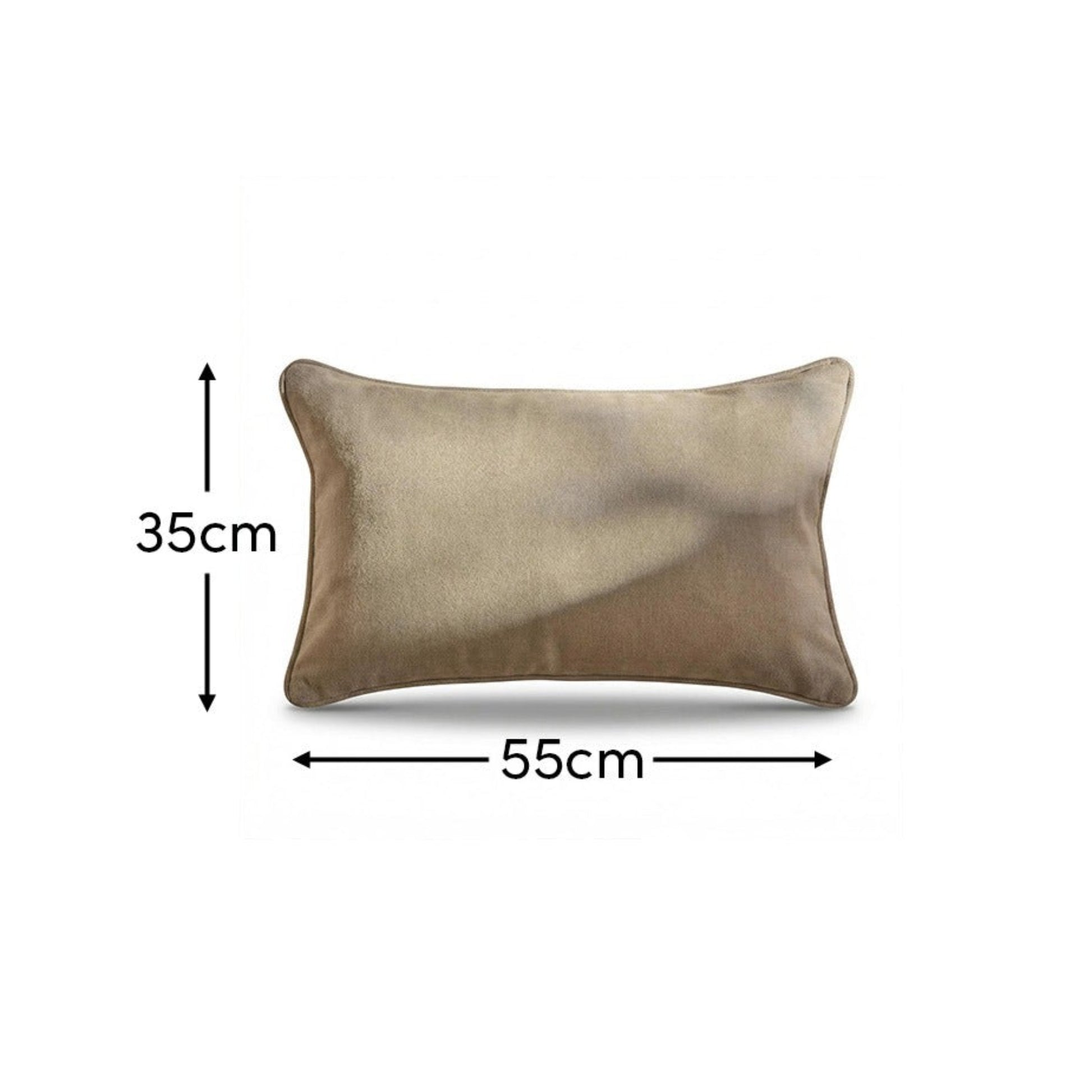 Alford 35x55cm Piped Edge Scatter Cushion Cover - Soft Beige - Laura James