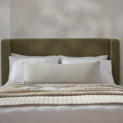 Alford 40x110cm Piped Edge Scatter Cushion Cover - Soft Beige - Laura James