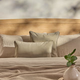 Alford 45x45cm Velvet Piped Edge Scatter Cushion Cover - Clay - Laura James