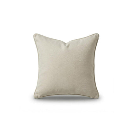 Alford 45x45cm Piped Edge Scatter Cushion Cover - Ivory - Laura James