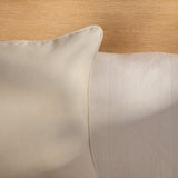 Alford 45x45cm Piped Edge Scatter Cushion Cover - Ivory - Laura James